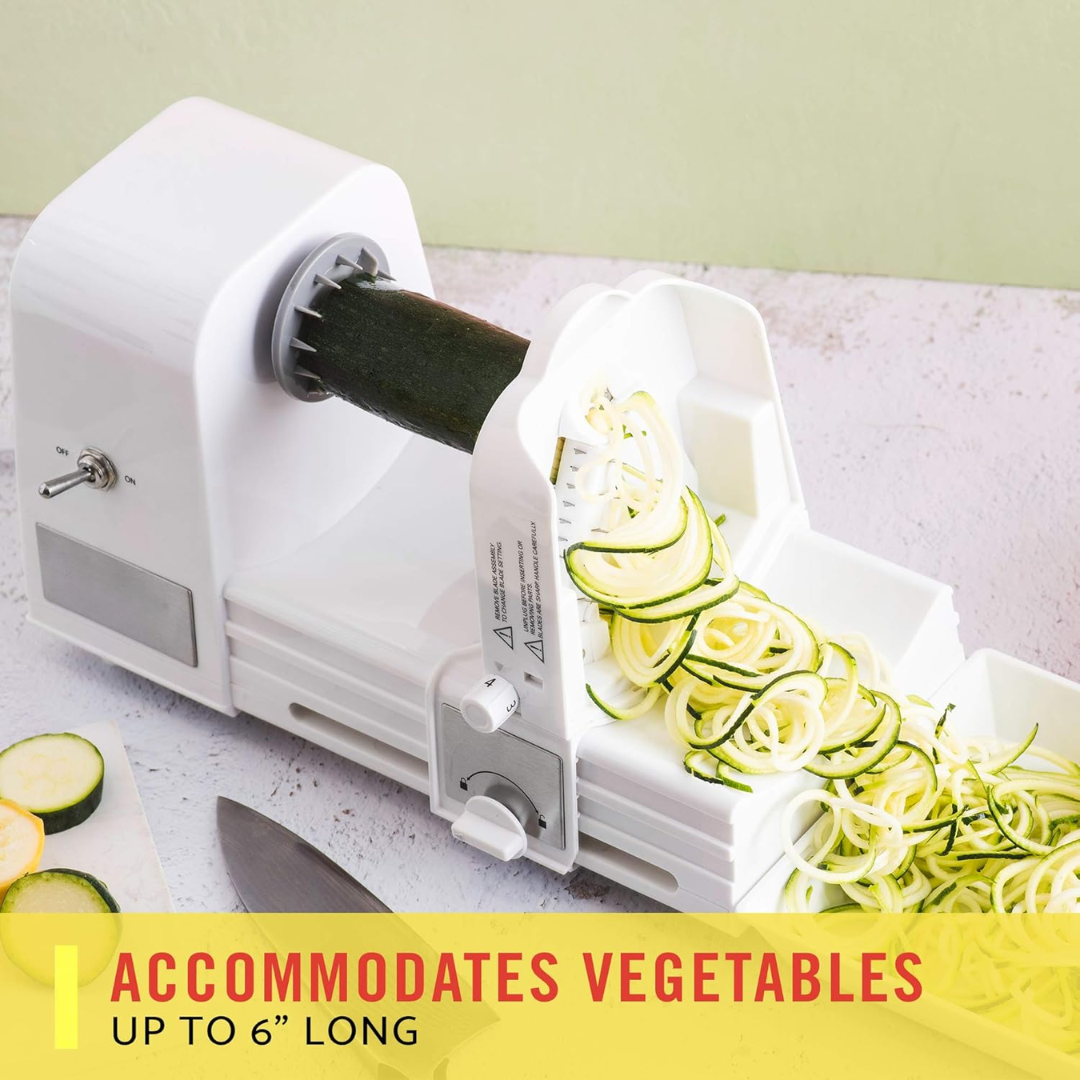 4-in-1 electric food slicer and kitchen gadget for low-carb meal prep