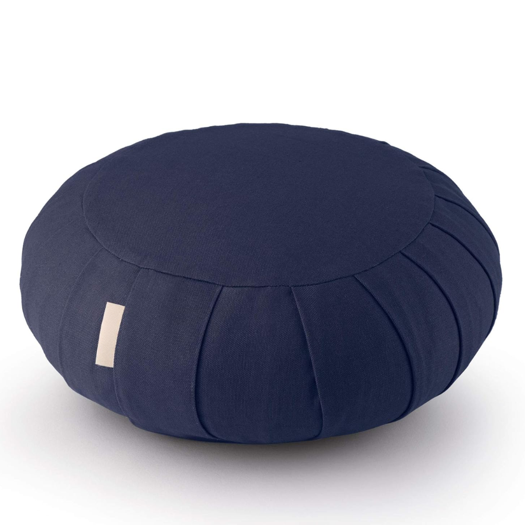 Comfortable yoga floor cushion for daily mindfulness and meditation routine