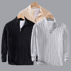 Cedrick | Men’s Quarter-Zip Sweater