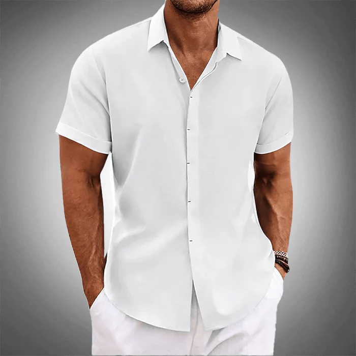 Casual shirt for men featuring a classic button up design