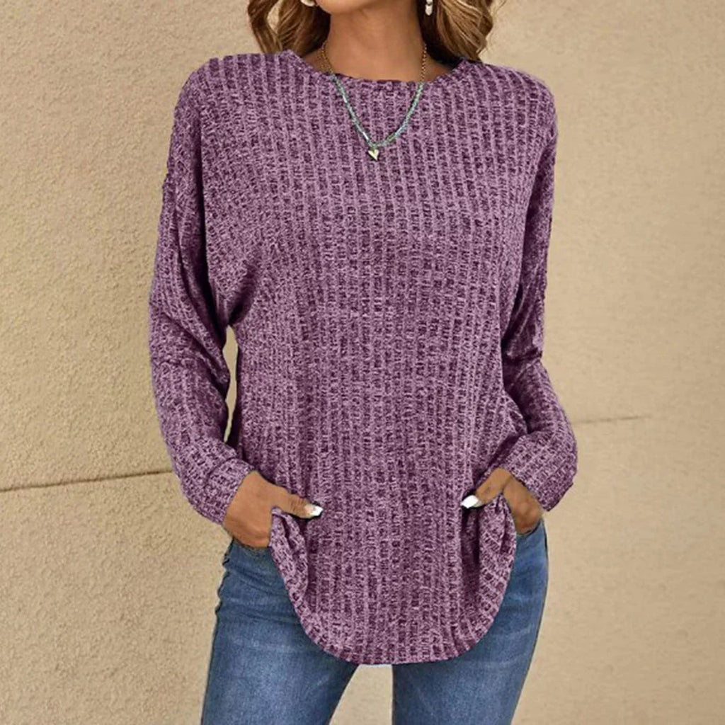 Cressina | Women’s Relaxed Fit Crew Neck Long Sleeve Jumper