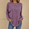 Cressina | Women’s Relaxed Fit Crew Neck Long Sleeve Jumper