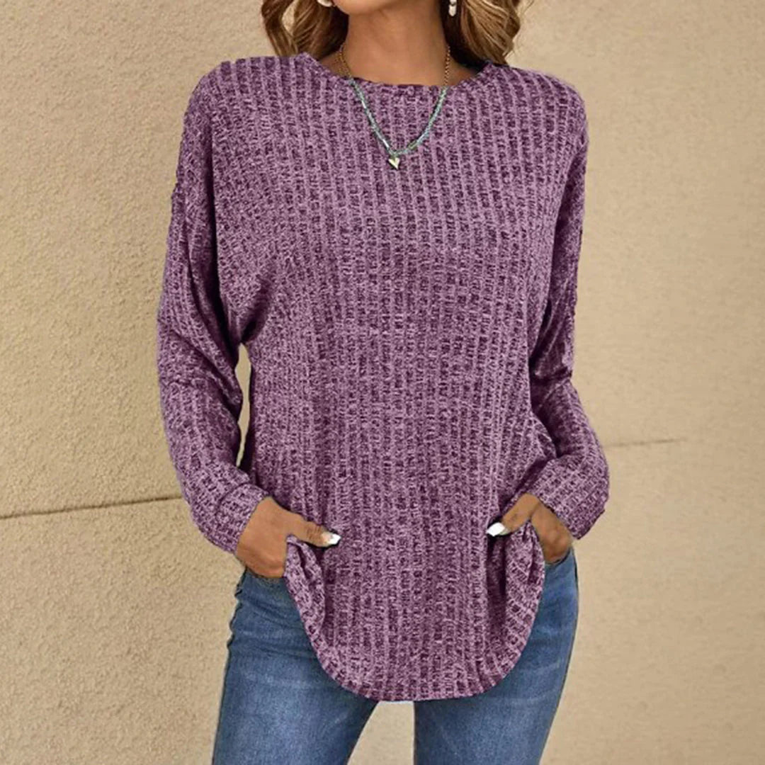 Cressina | Women’s Relaxed Fit Crew Neck Long Sleeve Jumper