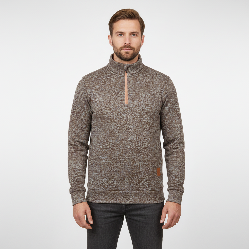Caspian | Men’s Quarter-Zip Sweater