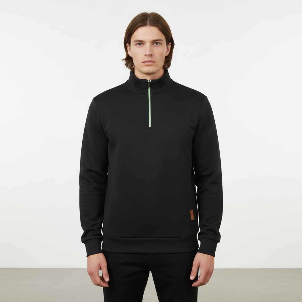 Caspian | Men’s Quarter-Zip Sweater