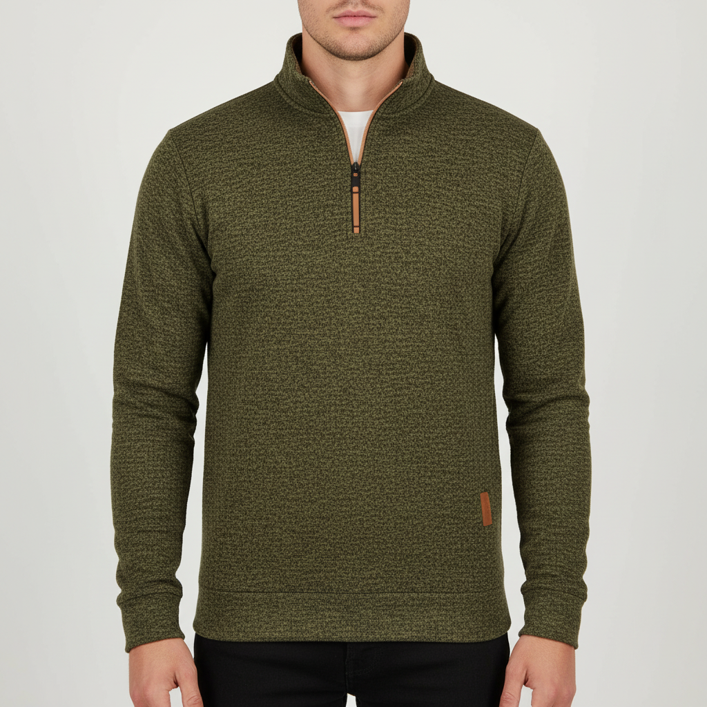 Caspian | Men’s Quarter-Zip Sweater