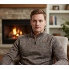 Caspian | Men’s Quarter-Zip Sweater