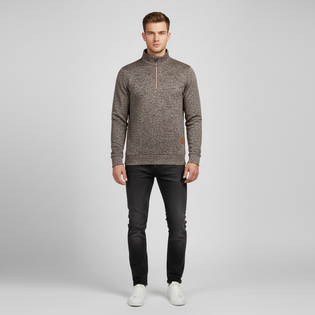 Caspian | Men’s Quarter-Zip Sweater