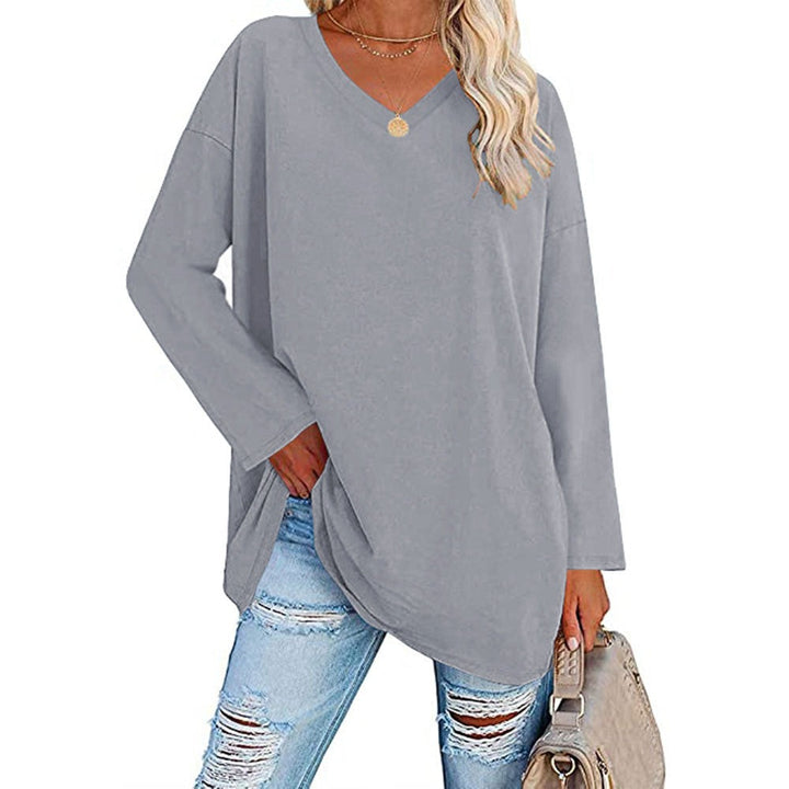 Trendy oversized knit sweater ideal for layered fashion