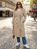 Shaine | Women’s Double Breasted Belted Trench Coat