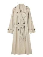 Shaine | Women’s Double Breasted Belted Trench Coat