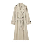 Shaine | Women’s Double Breasted Belted Trench Coat