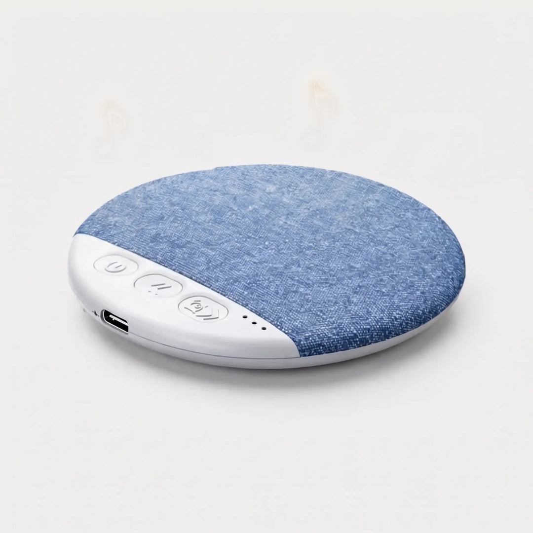 Minimalist wireless under pillow audio speaker for better sleep