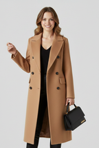 Rosalie | Women’s Collar Button Closure Coat