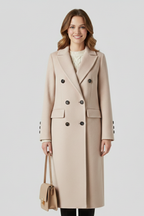 Rosalie | Women’s Collar Button Closure Coat
