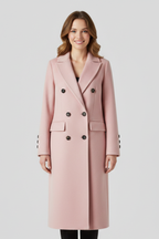 Rosalie | Women’s Collar Button Closure Coat