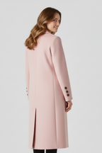 Rosalie | Women’s Collar Button Closure Coat