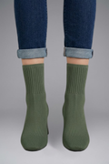 Phoebe | Women’s Ribbed Stretch Ankle Boots