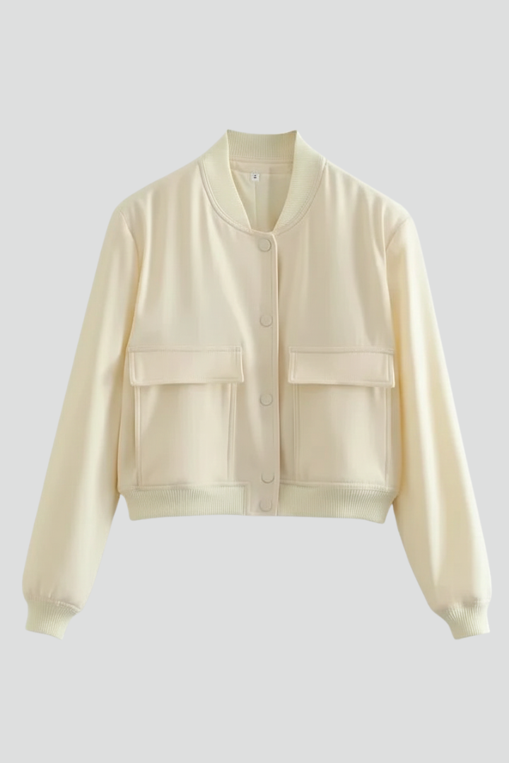 Maris | Women’s Snap Bomber Jacket