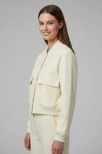 Maris | Women’s Snap Bomber Jacket