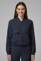 Maris | Women’s Snap Bomber Jacket