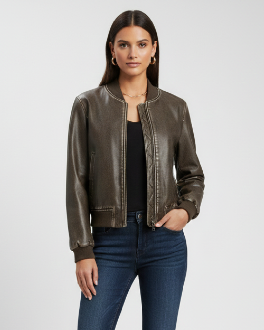 Saylor | Women’s Collared Woven Jacket