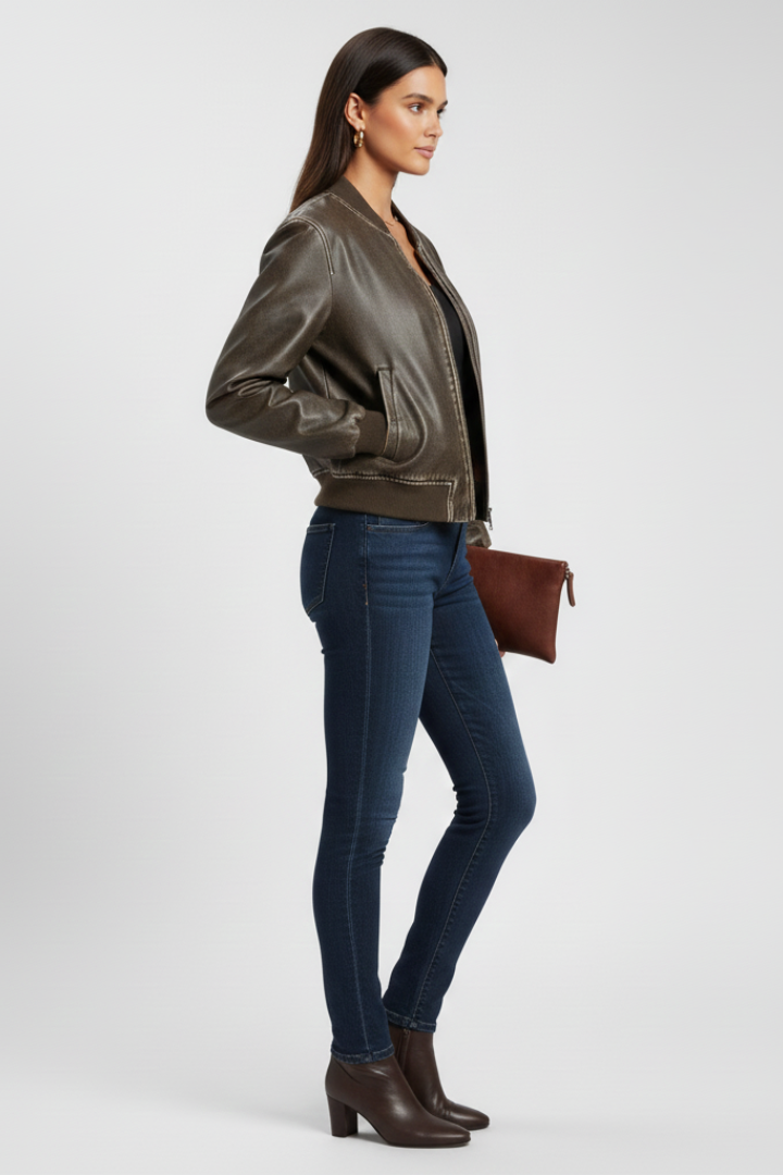 Saylor | Women’s Collared Woven Jacket