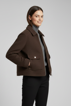 Ophelia | Women’s Collar Zip Jacket