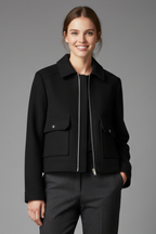 Ophelia | Women’s Collar Zip Jacket