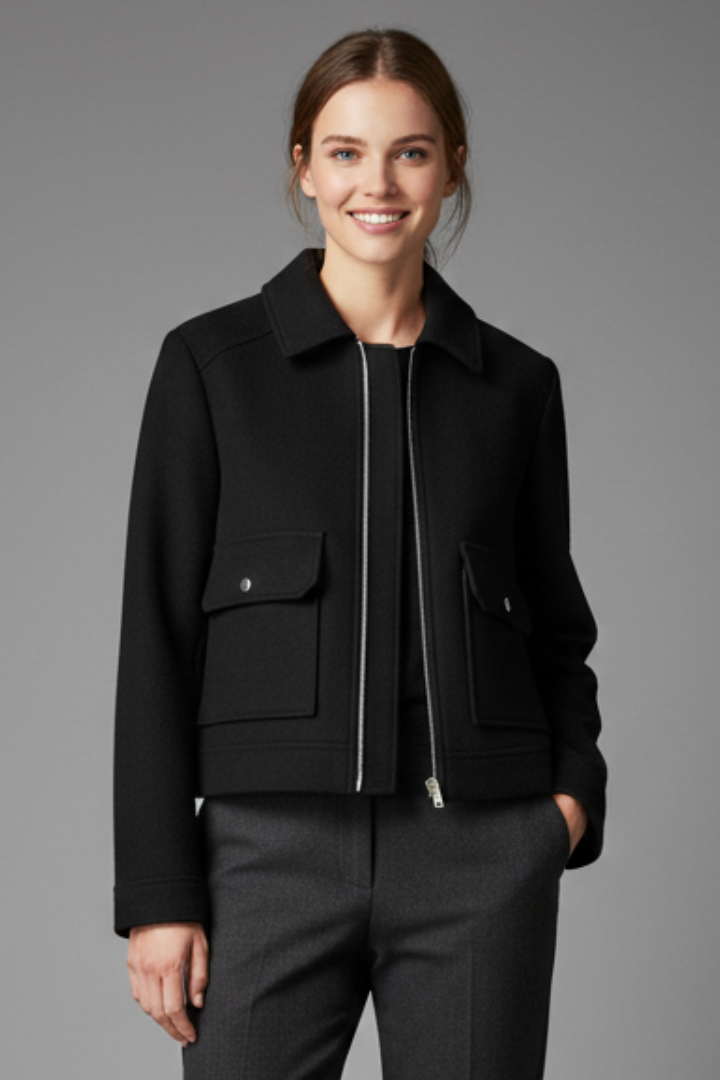 Ophelia | Women’s Collar Zip Jacket