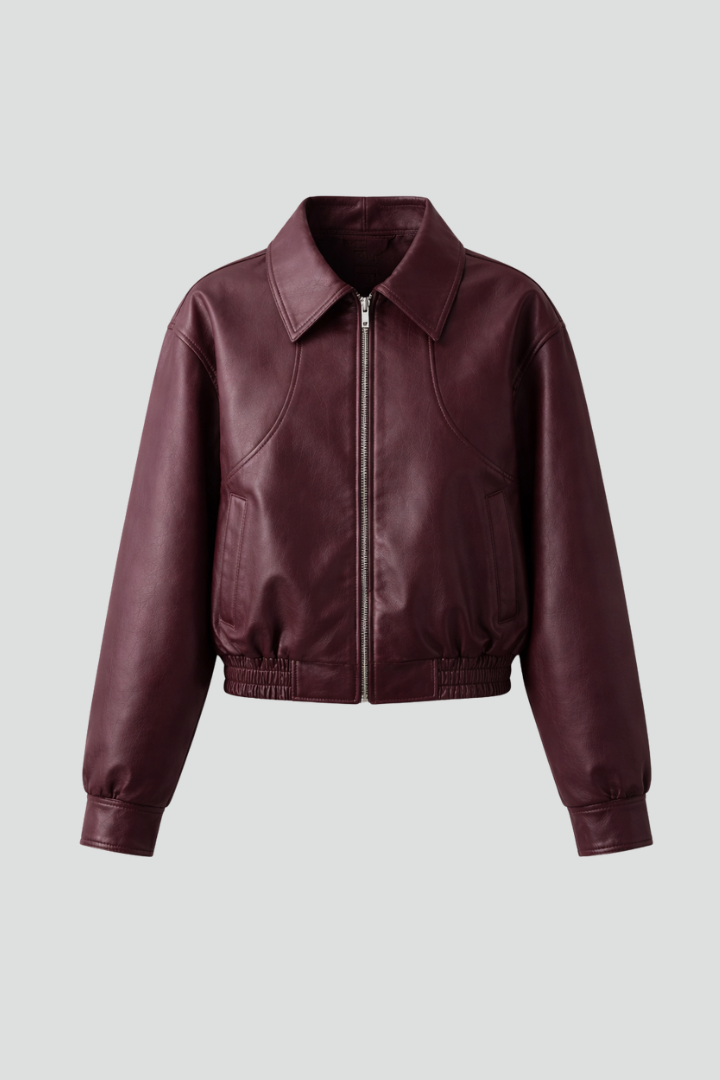 Aizelle | Women’s Zip Closure Bomber Jacket