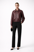 Aizelle | Women’s Zip Closure Bomber Jacket