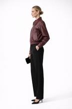Aizelle | Women’s Zip Closure Bomber Jacket