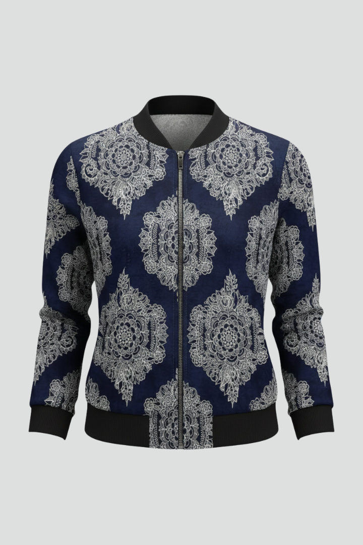 Bellamy | Women’s Floral Zip Jacket