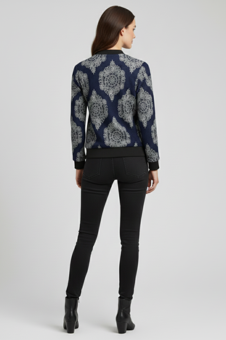 Bellamy | Women’s Floral Zip Jacket