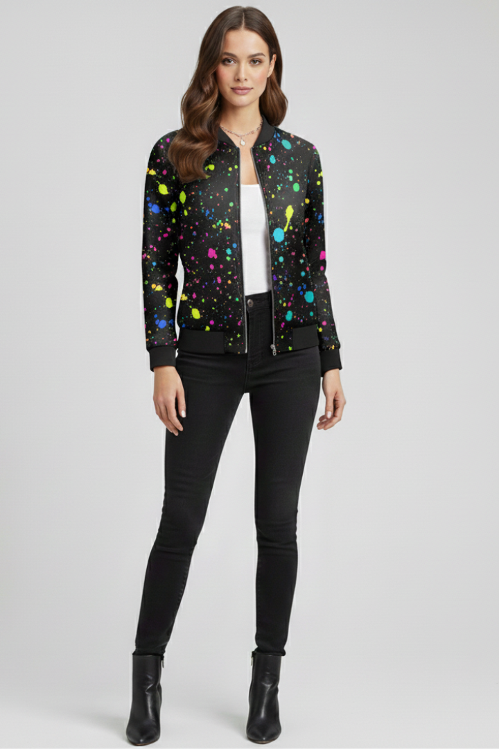 Bellamy | Women’s Floral Zip Jacket