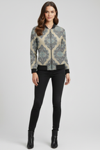 Bellamy | Women’s Floral Zip Jacket