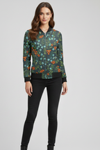 Bellamy | Women’s Floral Zip Jacket