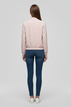 Karen | Women’s Hem Zip Bomber Jacket