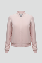 Karen | Women’s Hem Zip Bomber Jacket