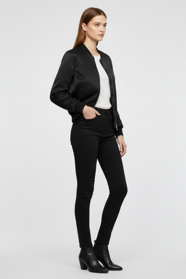 Kendall | Women’s Closure Bomber Jacket