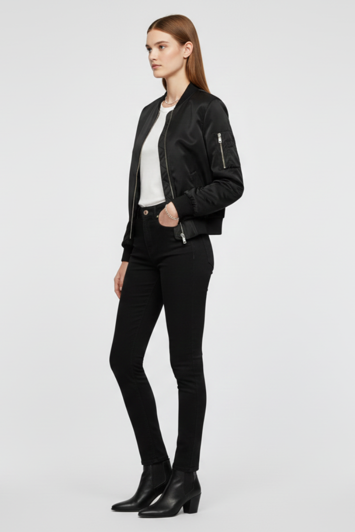 Kendall | Women’s Closure Bomber Jacket