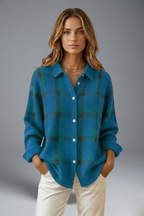 Cess | Women’s Check Pattern Cardigan