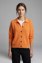 Myra | Women’s Button Collared Cardigan