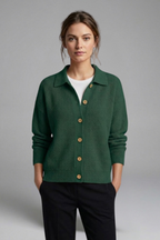 Myra | Women’s Button Collared Cardigan