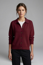 Myra | Women’s Button Collared Cardigan