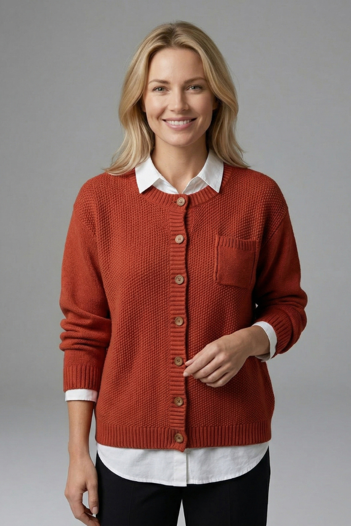 Mabel | Women’s Button Fastening Cardigan