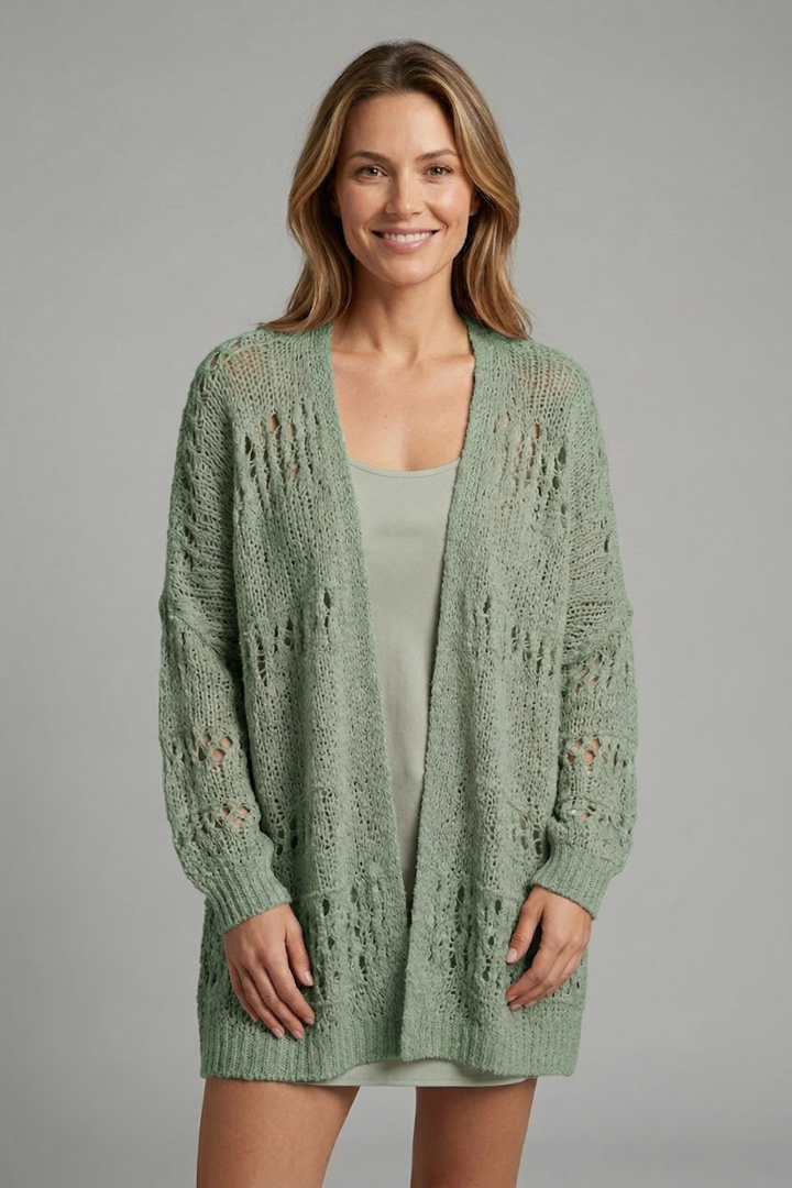 McKenna | Women’s  Front Long Sleeve Cardigan