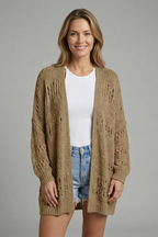 McKenna | Women’s  Front Long Sleeve Cardigan
