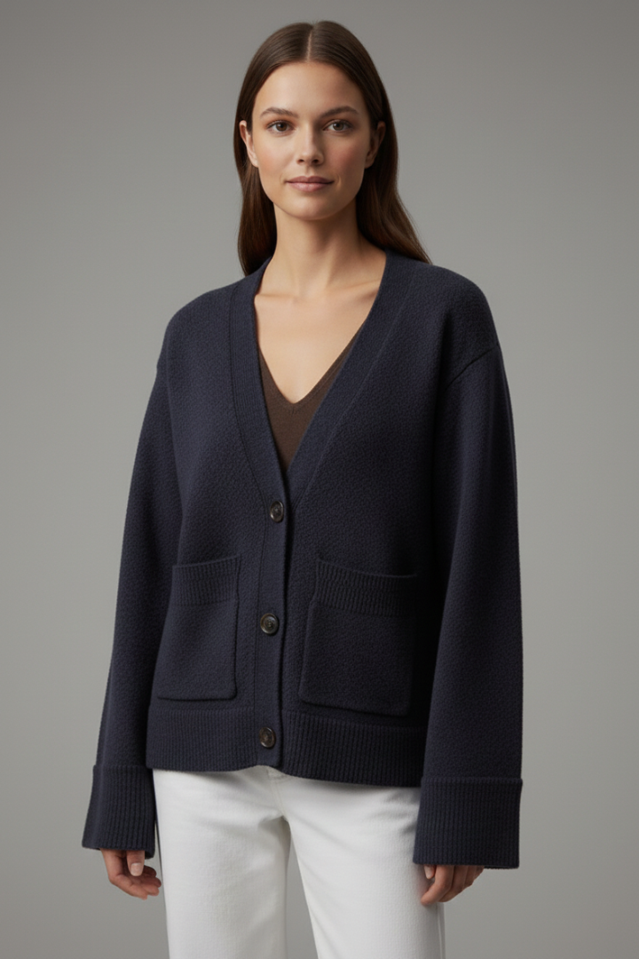 Laurel | Women’s V Neck Pocket Cardigan